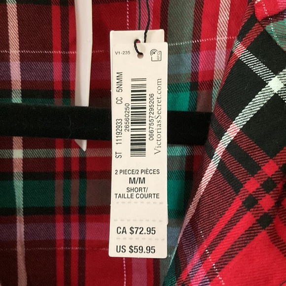Victoria’s Secret Flannel Pajama Top ONLY - Picture 4 of 8